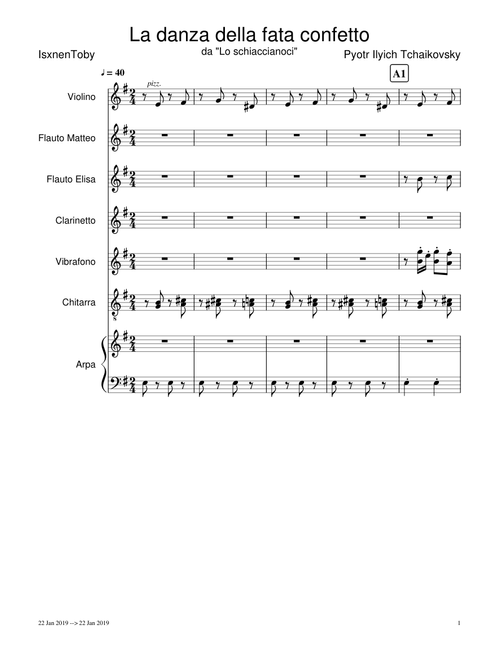 Dance of the sugar plum fairy