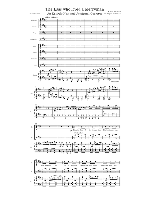 The lass who loved a men's chorale