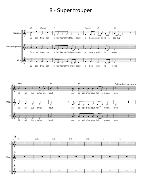 SUPER TROUPER