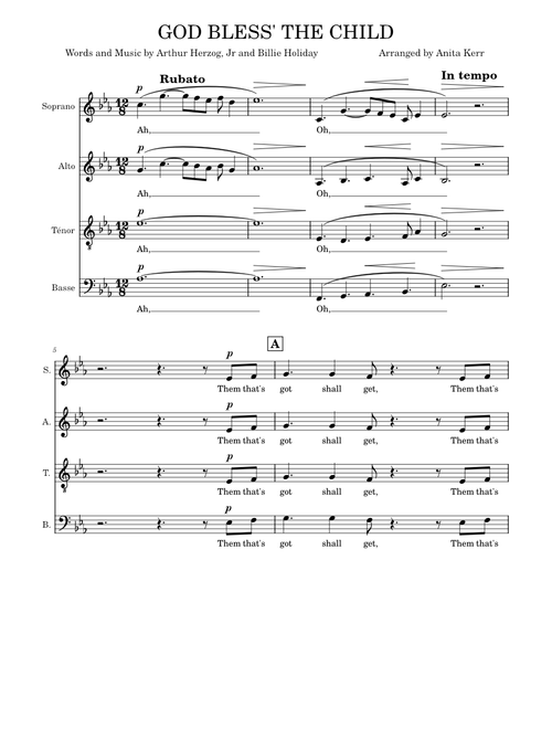 God Bless the Child – Billie Holiday & Arthur Herzog Jr.