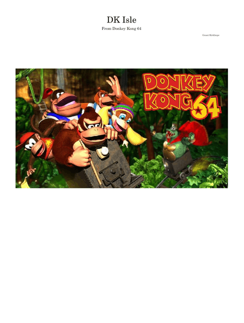 DK Isle – Grant Kirkhope