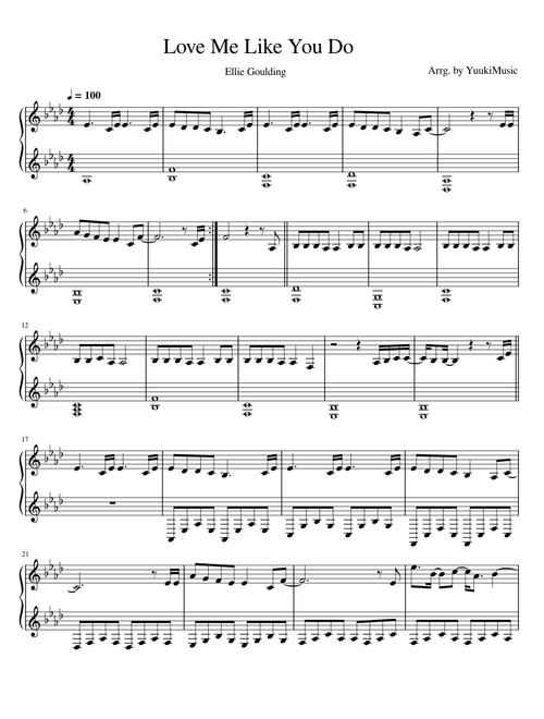 Love me like you do – Ellie Goulding