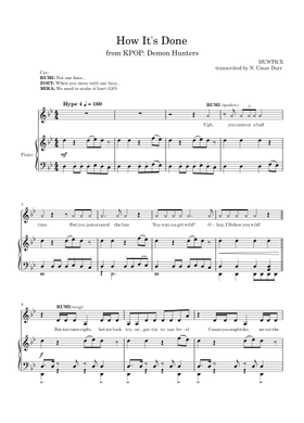 What Is How It’s Done Piano Sheet Music?