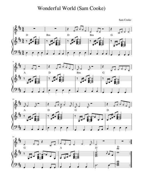 Wonderful World (Sam Cooke)