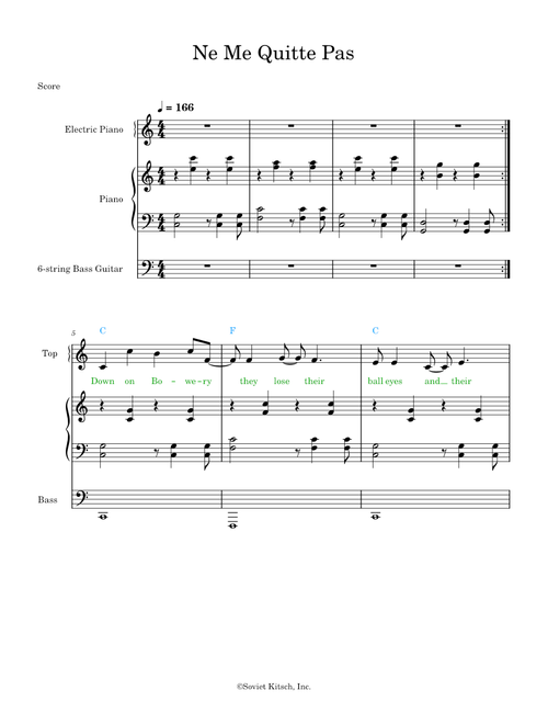 Regina Spektor — Don't Leave Me (Ne Me Quitte Pas, Не Покидай Меня)
