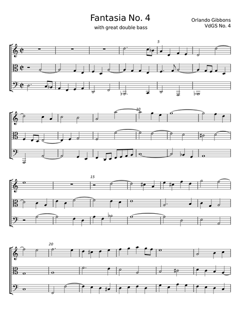 Fantasia - Orlando Gibbons