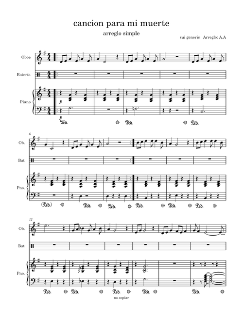 Canción para mi Muerte – Sui Generis
