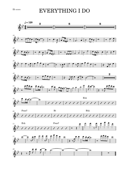 (Everything I Do) I Do It For You – Bryan Adams