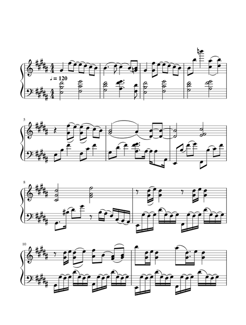 Shogeki / Shock Piano Arrangement by HARU MUSIC; Attack On Titan Season 4 Ending by Yuko Ando