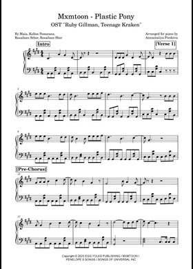 prom dress mxmtoon piano sheet music mxmtoon "prom dress" Sheet Music in Bb Major - Download & Print