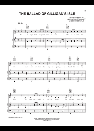 The Ballad of Gilligan's Isle (Gilligan's Island) - Sherwood Schwartz ...