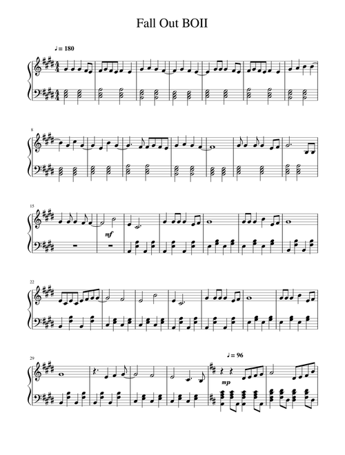 Fall Out Boy Medley