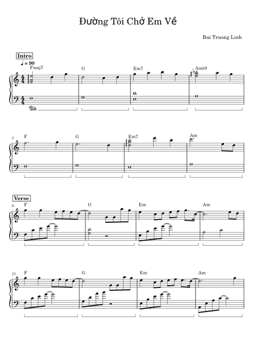 Đường Tôi Chở Em Về - Bui Truong Linh