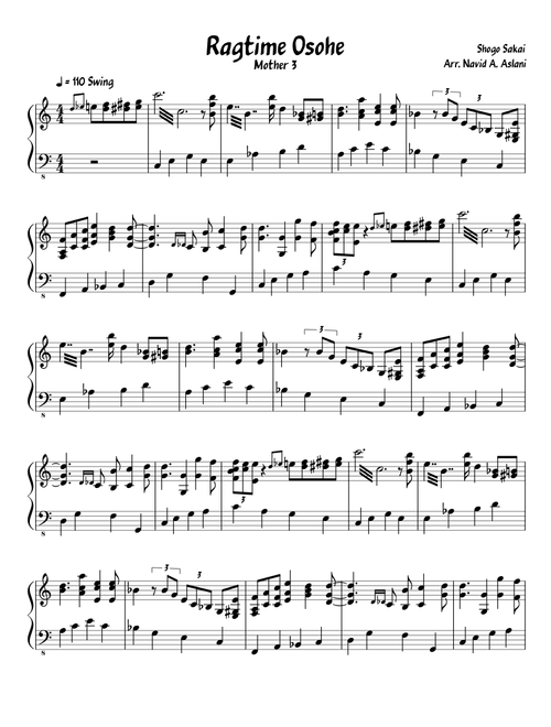 Ragtime Osohe- Mother 3