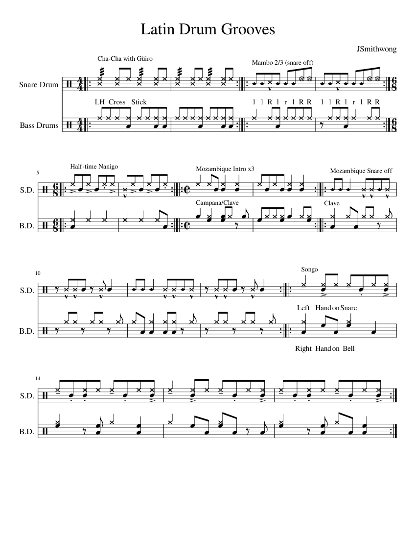 Latin drum beats online