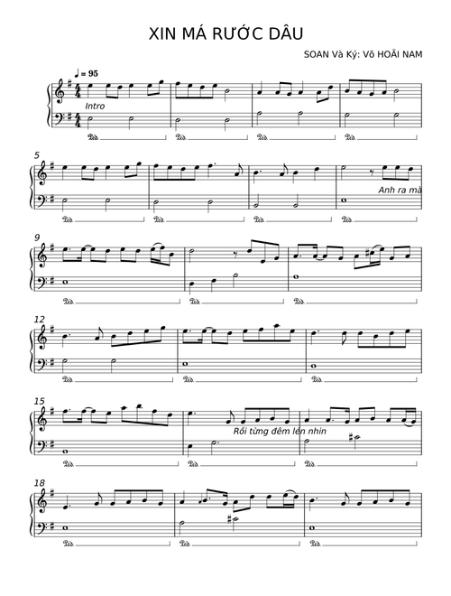 Xin Má Rước Dâu - Diệu Kiên