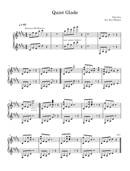 Quiet Glade – Deltarune Chapter 5
