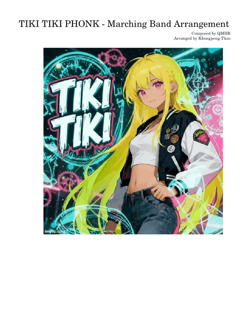 TIKI TIKI PHONK - Marching Band Arrangement [UNFINISHED]
