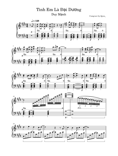 Tình Em Là Đại Dương - Duy Mạnh