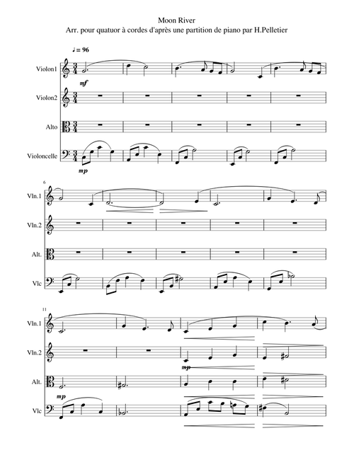 Moon River - Henry Mancini