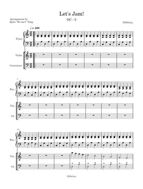 Let's Jam! OC - 5 – N3Selina