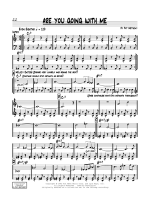 ビッグバンド楽譜「 (IT'S JUST) TALK」Pat Metheny It's Just Talk by Pat Metheny - Big Band - Sheet Music