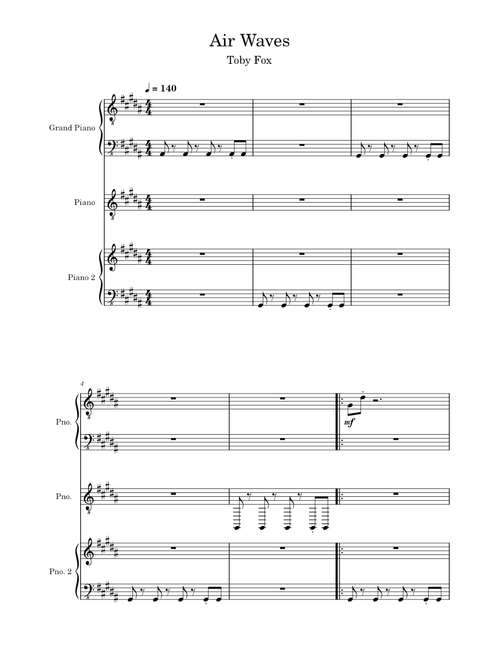 Air Waves – Toby Fox Deltarune Chapter 3 + 4 OST