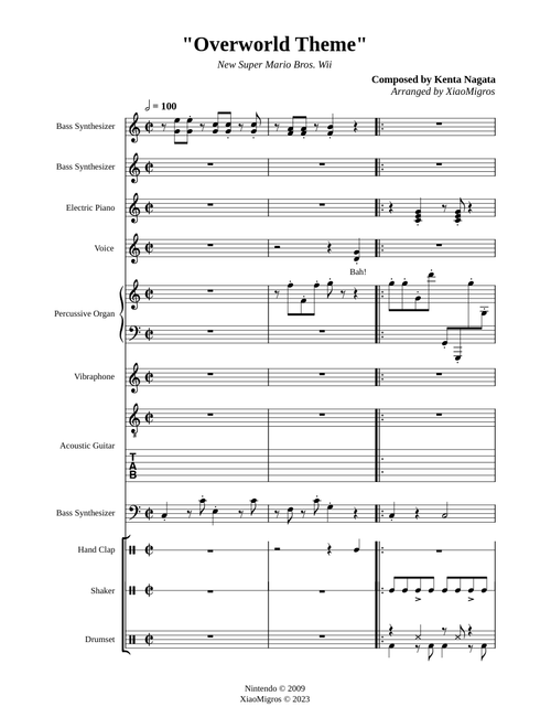 Overworld Theme - New Super Mario Bros. Wii