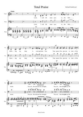 Free Richard Smallwood sheet music | Download PDF or print on