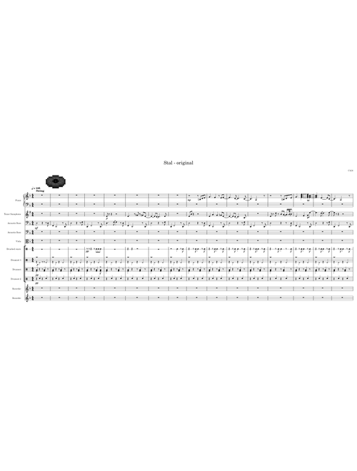 Stal – Most Accurate Transcription on MuseScore, sounds like the original