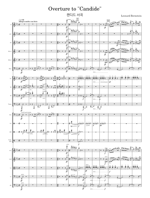 Overture to Candide – Leonard Bernstein Overture to Candide