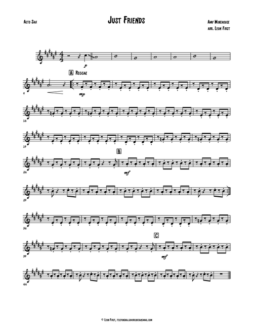 Just Friends (Arr. Leon Firšt) - Amy Winehouse (Jazz Ensemble)