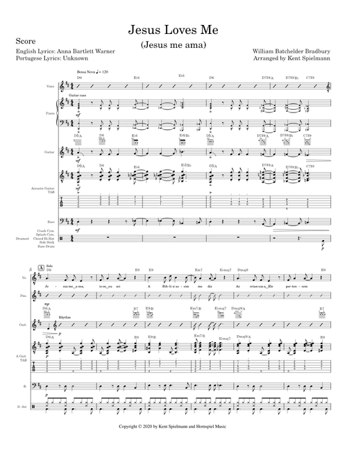 Jesus Loves Me (Jesus me ama) Bossa Nova