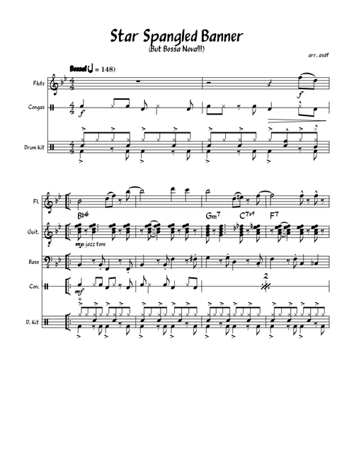 Star Spangled Banner (Bossa Nova Ver.)
