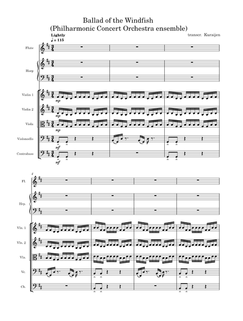 Ballad of the Wind Fish (Symphony of the Goddesses)- Royal Philharmonic Orchestra Ensemble