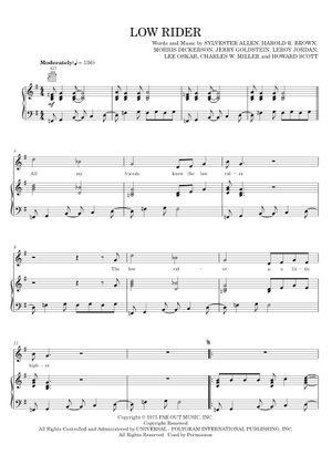 Low Rider Sheet Music for Trombone, Tuba, Trumpet other (Mixed Trio ...