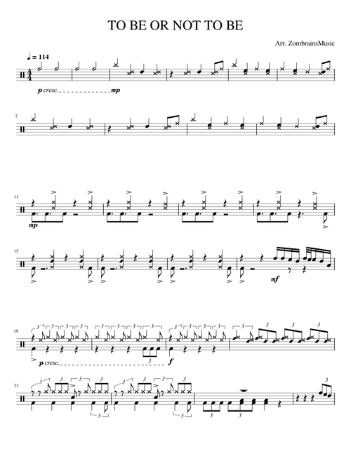To Be Or Not To Be – ONEUS (원어스) (Drumset)