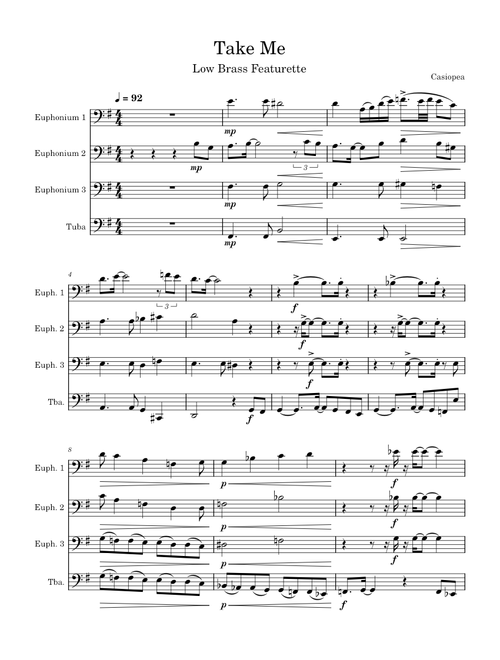 Take Me – Casiopea