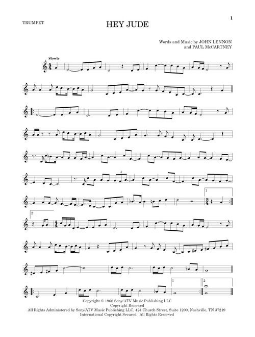 Hey Jude - The Beatles (Trumpet Solo)