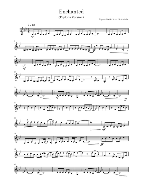 Enchanted - Taylor Swift