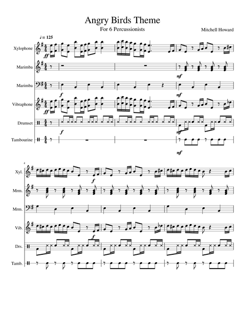Angry Birds Theme