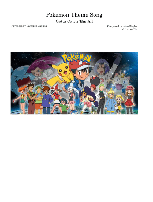Gotta Catch 'Em All (Pokemon Theme Song)