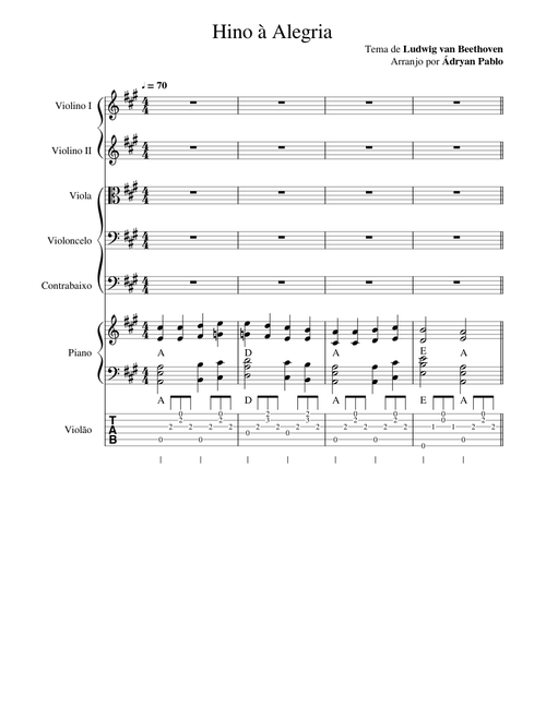 Hino à Alegria