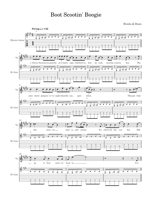 Boot Scootin Boogie – Brooks & Dunn