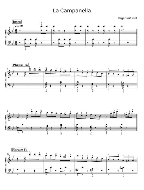La Campanella - Niccolò Paganini