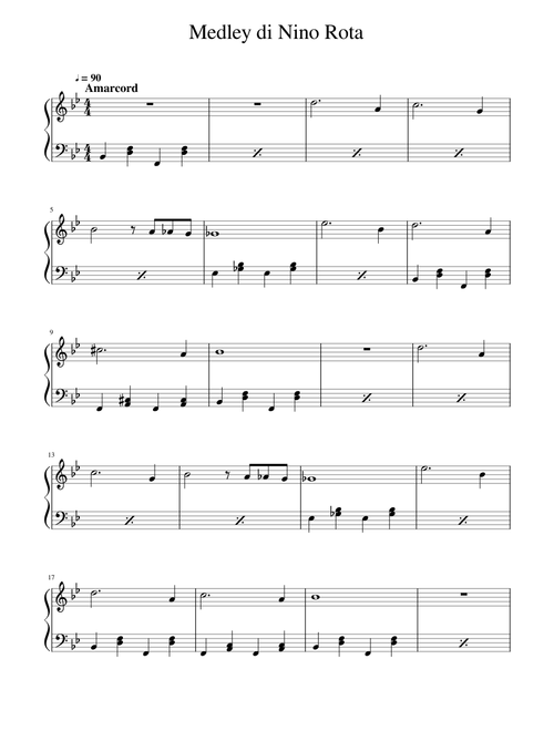 Medley di Nino Rota