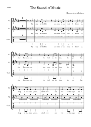 Sound of Music - Rodgers & Hammerstein Sheet Music for Trombone
