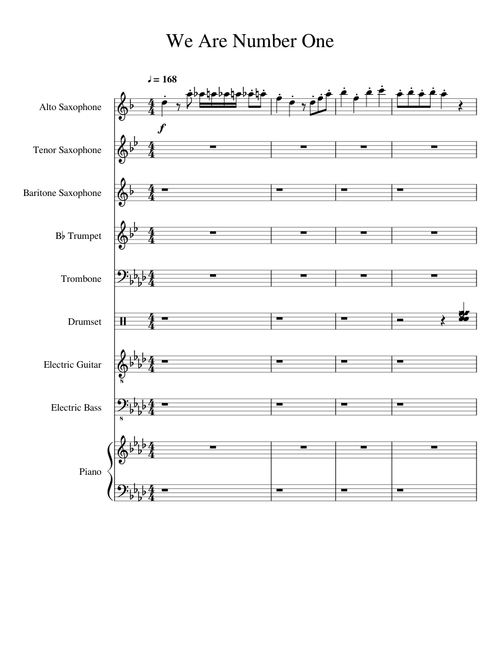 We Are Number One (Jazz Ensemble)