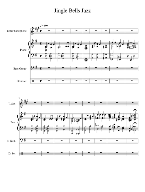 Jazzy Jingle Bells – Jacob Koller