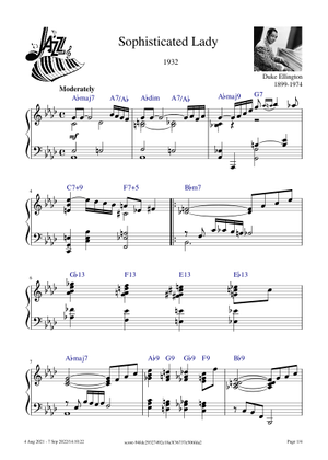 Sophisticated Lady (Duke Ellington) - Full Big Band